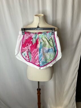 🌴 Nike Dri-FIT Tropical Running Shorts | Colorful Athletic Shorts | Size M